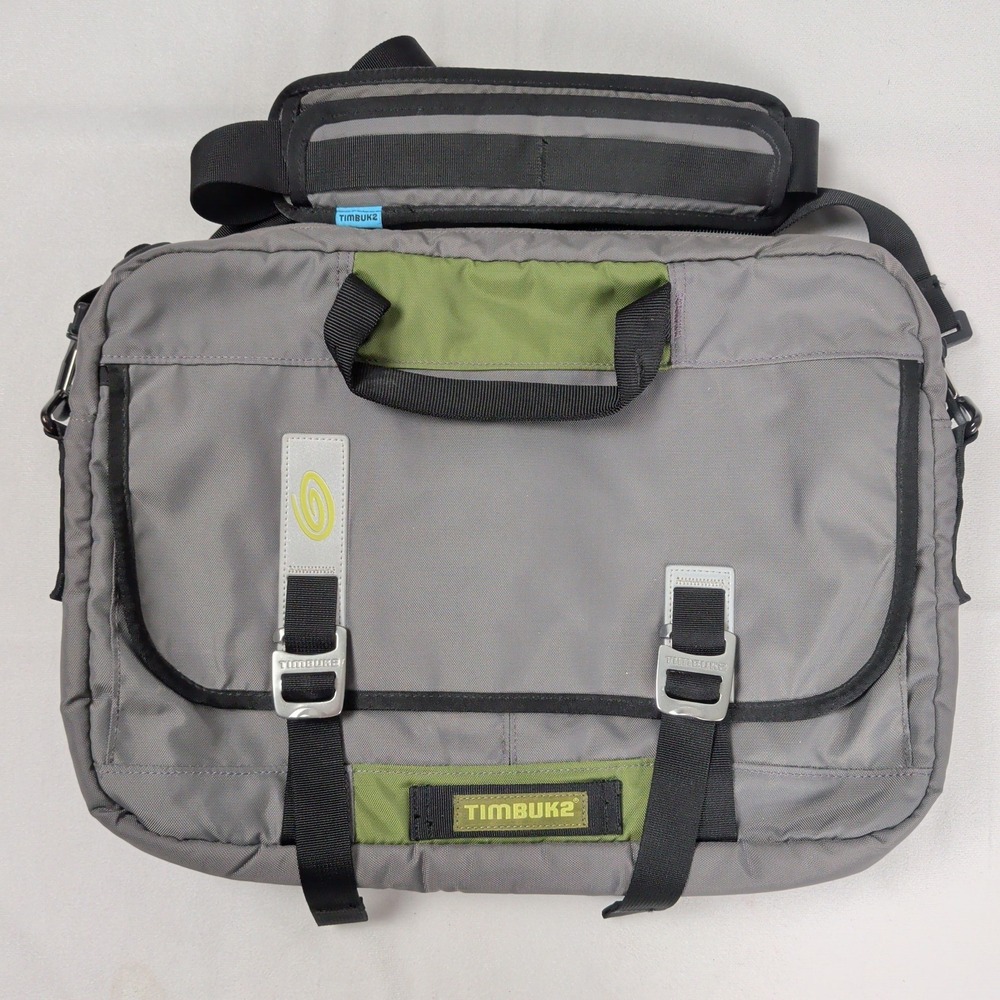 Utility Commuter Messenger Bag Laptop Grey Olive Green Red Quilted Bag Medium